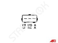Alternator A6151 AS