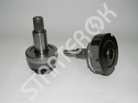 Starter drive with gear 6033AD5359 BOSCH