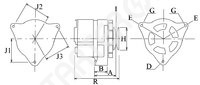Alternator 114515 CARGO