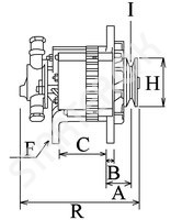 Alternator 114802 CARGO