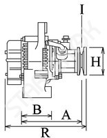 Alternator 114828 CARGO