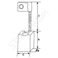 Brush Alternator PX502 CARGO