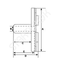 Clutch Hub 253544 CARGO