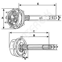 Planetary gear 239780 CARGO