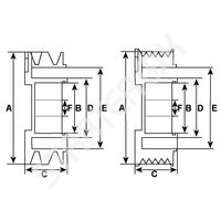 Pulley 251309 CARGO