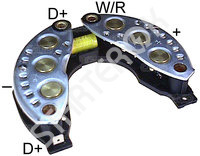 Rectifier alternator 131568 CARGO