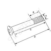 Screw Bolt 190549 CARGO