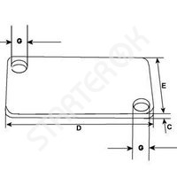 Shipping Plate 250174 CARGO