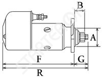 Starter 115345 CARGO