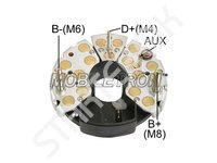 Rectifier alternator RB72H MOBILETRON