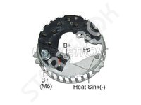 Rectifier with bracket, Alternator RF103 MOBILETRON