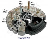 Rectifier alternator IBR547 TRANSPO