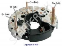 Rectifier alternator IBR989 TRANSPO