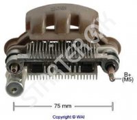 Rectifier alternator IMR7572 TRANSPO