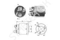 Solenoid Relay starter ZM1491 ZM
