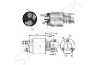 Solenoid Relay starter ZM  ZM1595