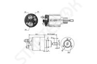 Solenoid Relay starter ZM  ZM1674