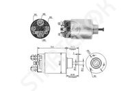 Solenoid Relay starter ZM  ZM1860