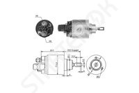 Solenoid Relay starter ZM1972 ZM