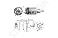 Solenoid Relay starter ZM2473C ZM