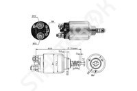 Solenoid Relay starter ZM2639 ZM