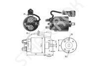 Solenoid Relay starter ZM  ZM2719