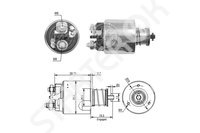 Solenoid Relay starter ZM3491 ZM