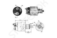 Solenoid Relay starter ZM3492 ZM