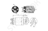 Solenoid Relay starter ZM3698 ZM
