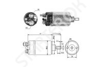 Solenoid Relay starter ZM  ZM3722