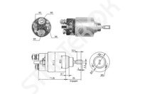 Solenoid Relay starter ZM378 ZM