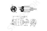 Solenoid Relay starter ZM379 ZM