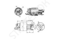 Solenoid Relay starter ZM4395 ZM