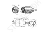 Solenoid Relay starter ZM  ZM4473