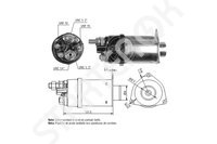 Solenoid Relay starter ZM  ZM464