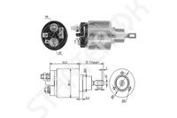 Solenoid Relay starter ZM573 ZM