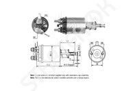 Solenoid Relay starter ZM  ZM612