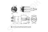 Solenoid Relay starter ZM  ZM613