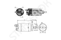 Solenoid Relay starter ZM  ZM623