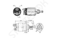 Solenoid Relay starter ZM  ZM632