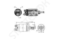 Solenoid Relay starter ZM  ZM642