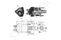 Solenoid Relay starter ZM  ZM650