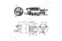 Solenoid Relay starter ZM  ZM6595