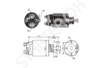 Solenoid Relay starter ZM  ZM688