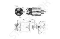 Solenoid Relay starter ZM  ZM695