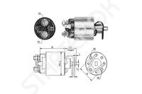 Solenoid Relay starter ZM  ZM717