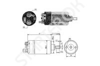 Solenoid Relay starter ZM  ZM722