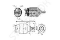 Solenoid Relay starter ZM  ZM743