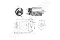 Solenoid Relay starter ZM  ZM760