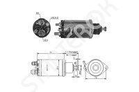 Solenoid Relay starter ZM  ZM806